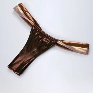 Oh Polly Maravi Metallic Bikini Bottom